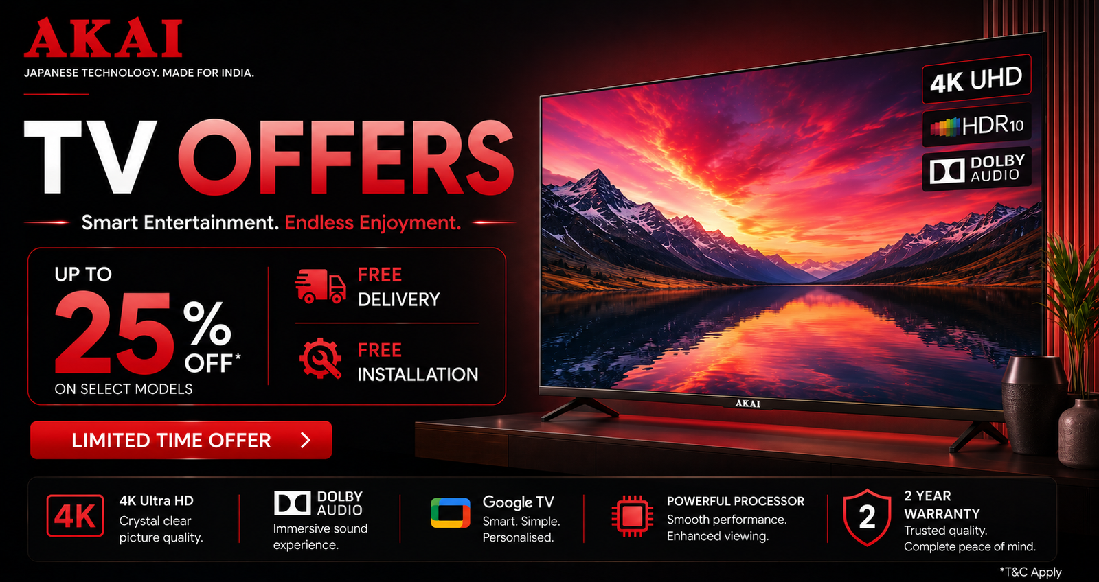 Akai Televisions