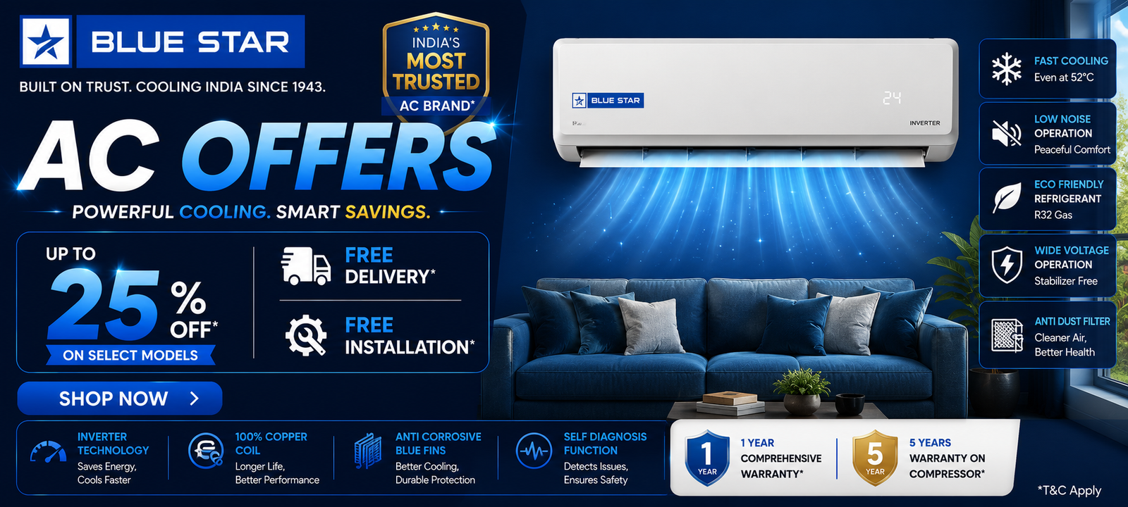 Blue Star AC Image