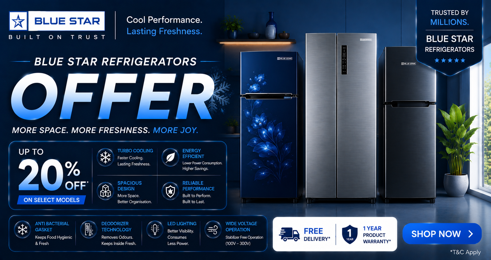 Blue Star Refrigerators