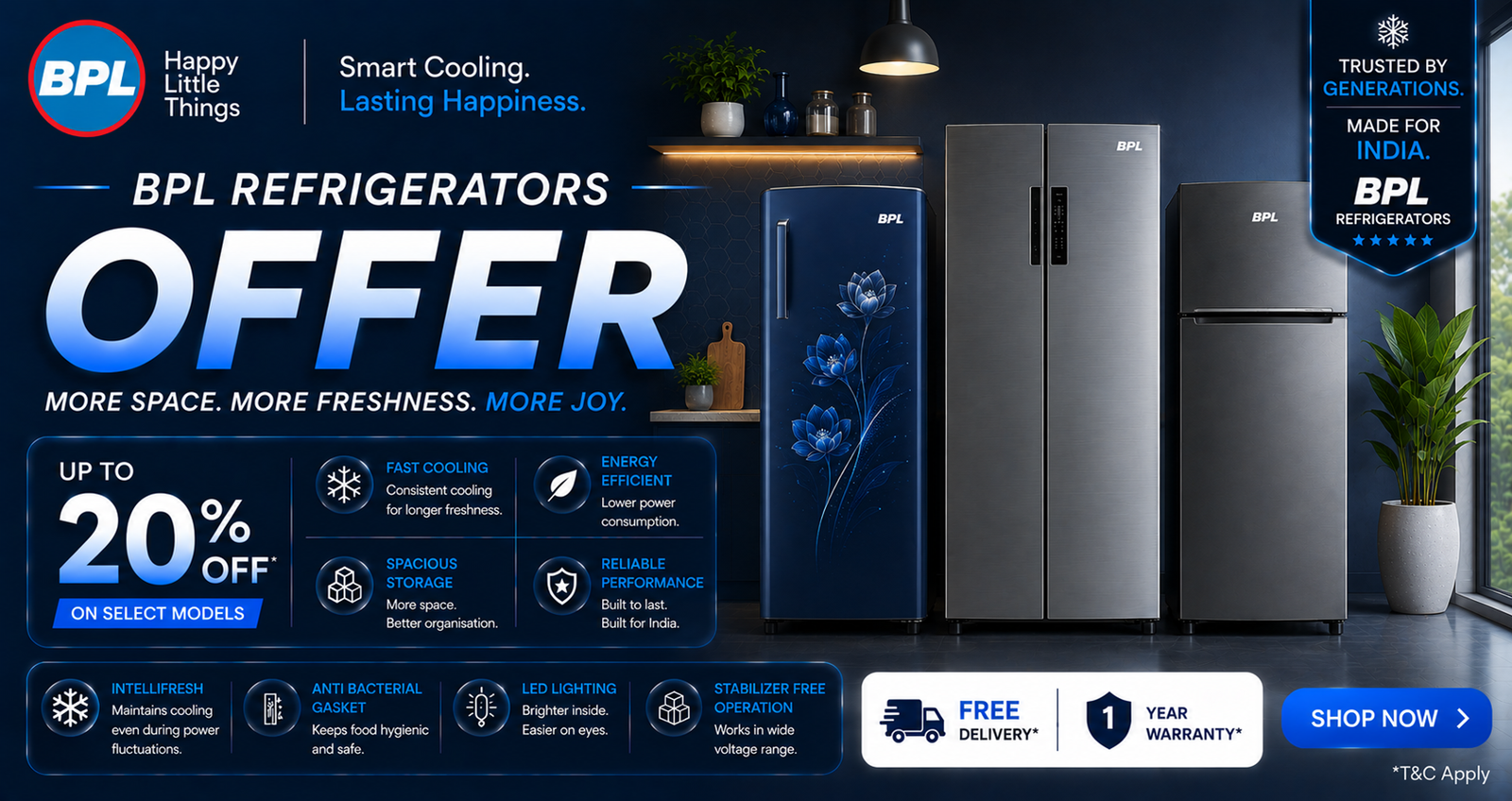 BPL Refrigerators