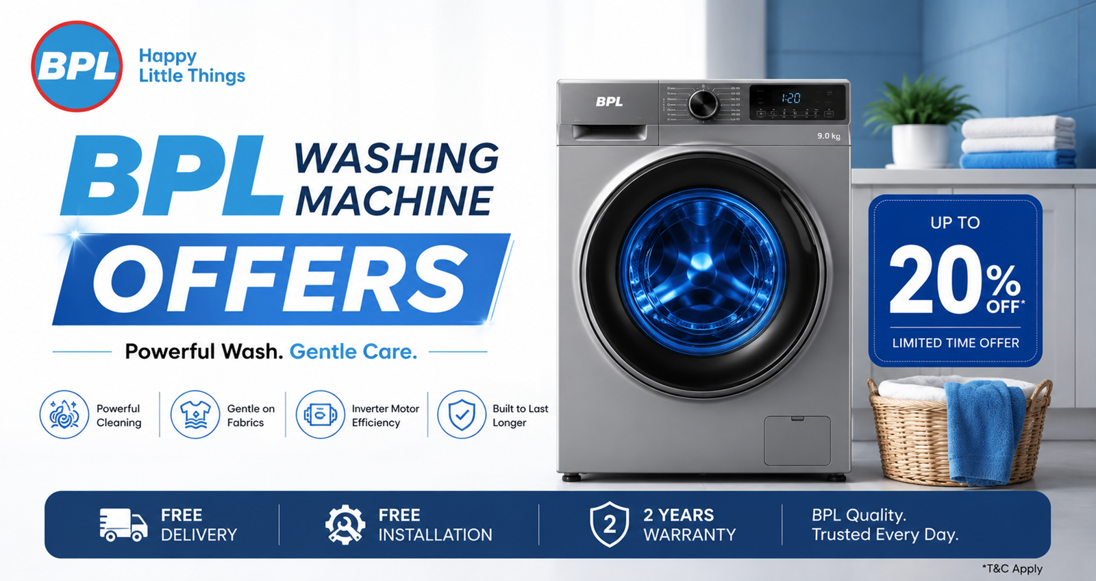 BPL Washing Machine