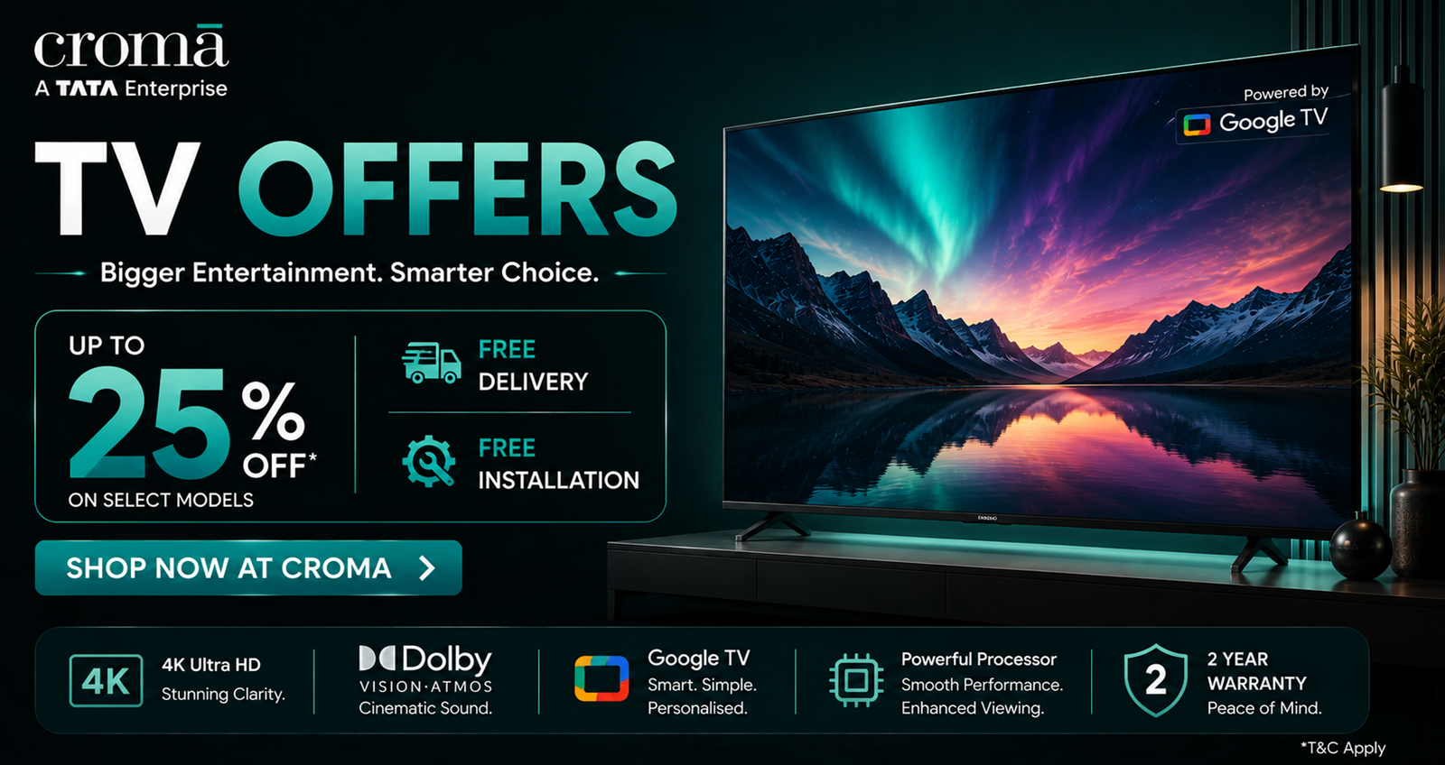 Croma Televisions