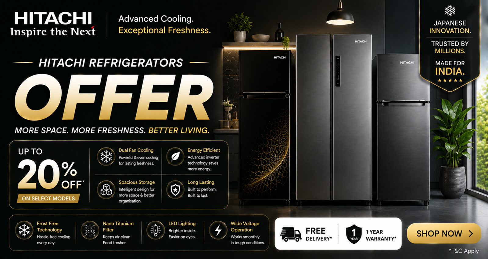 Hitachi Refrigerators