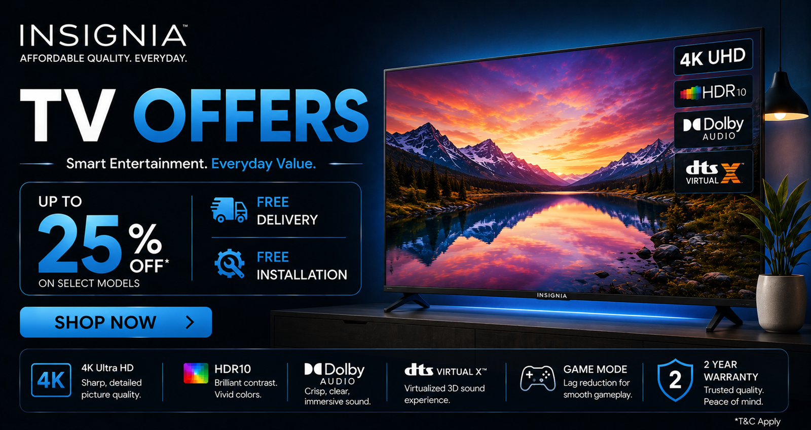 Insignia Televisions