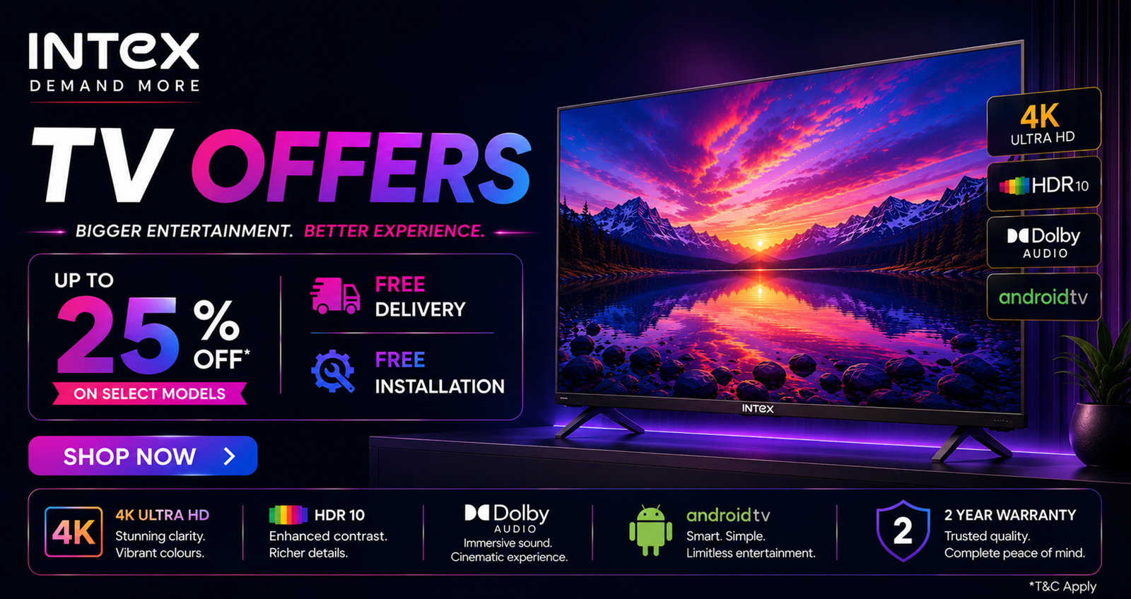 Intex Televisions