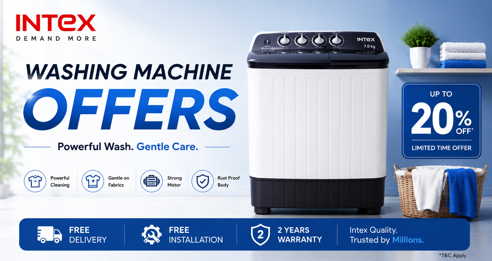 Intex Washing Machine