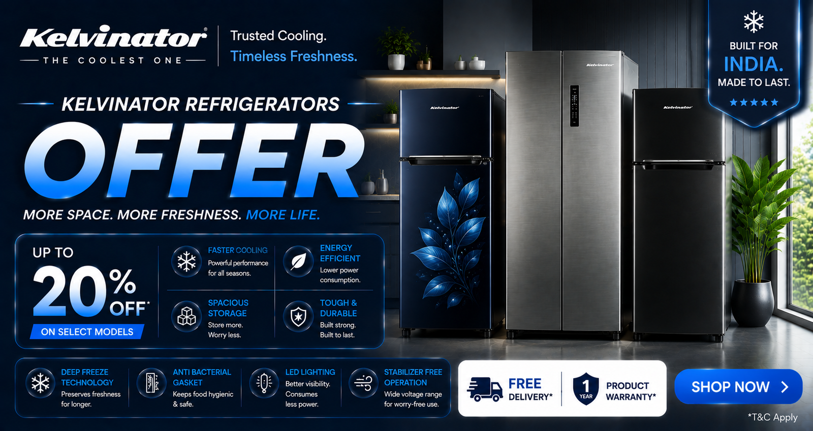 Kelvinator Refrigerators