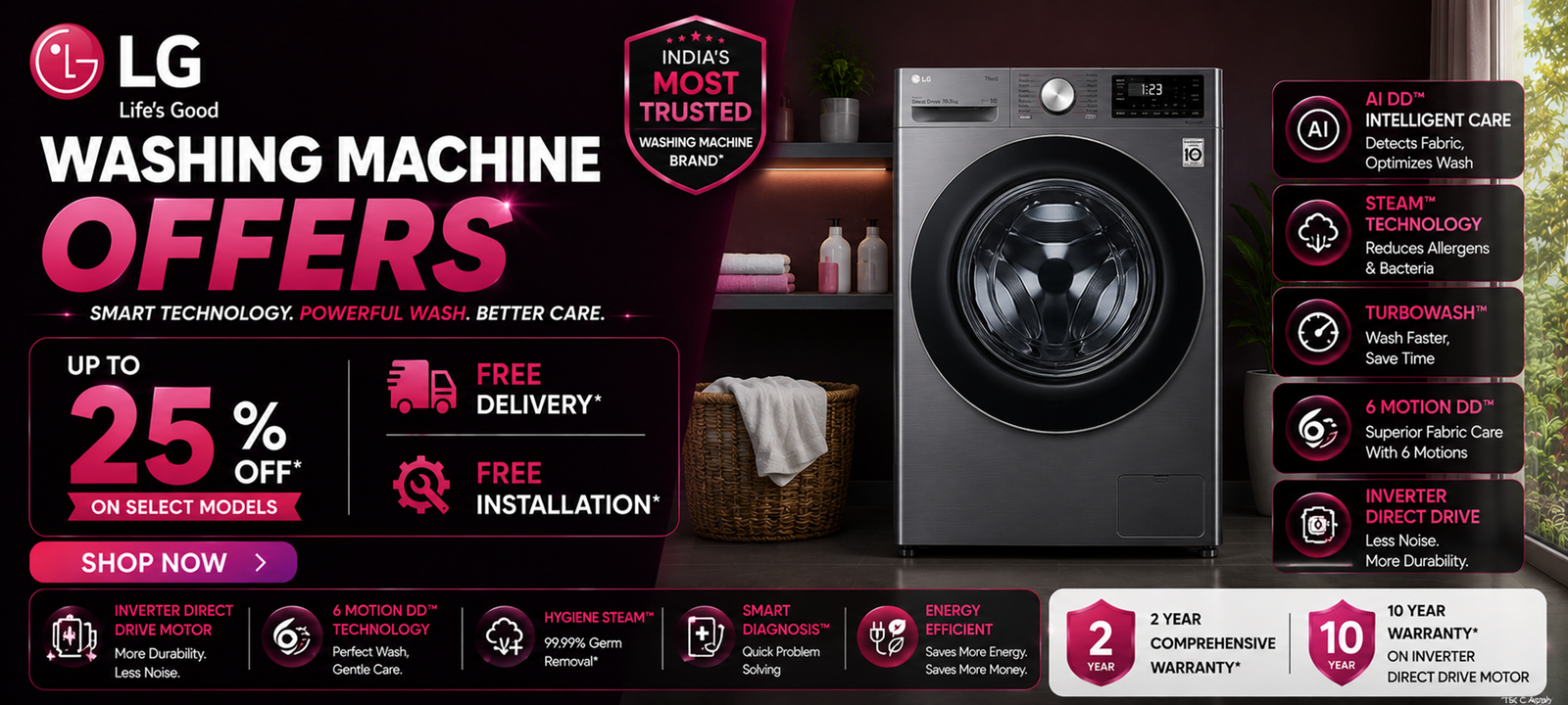 LG Washing Machine Image