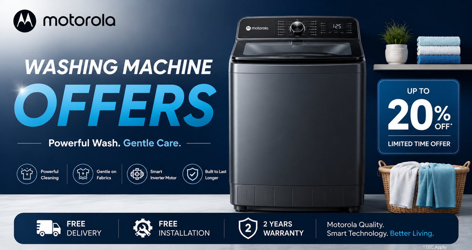 Motorola Washing Machine