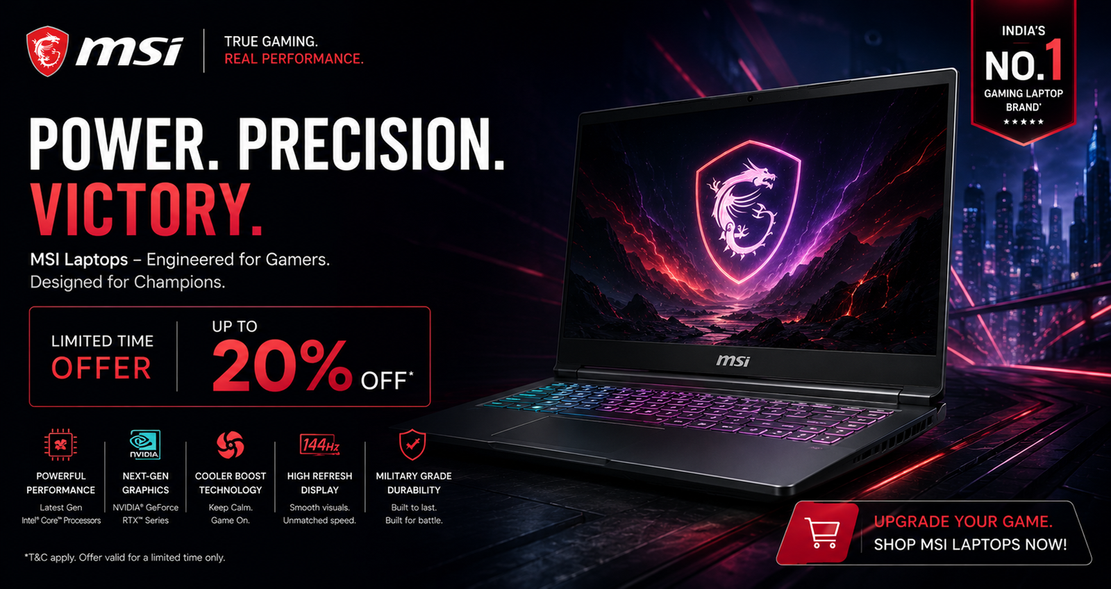 MSI Laptops