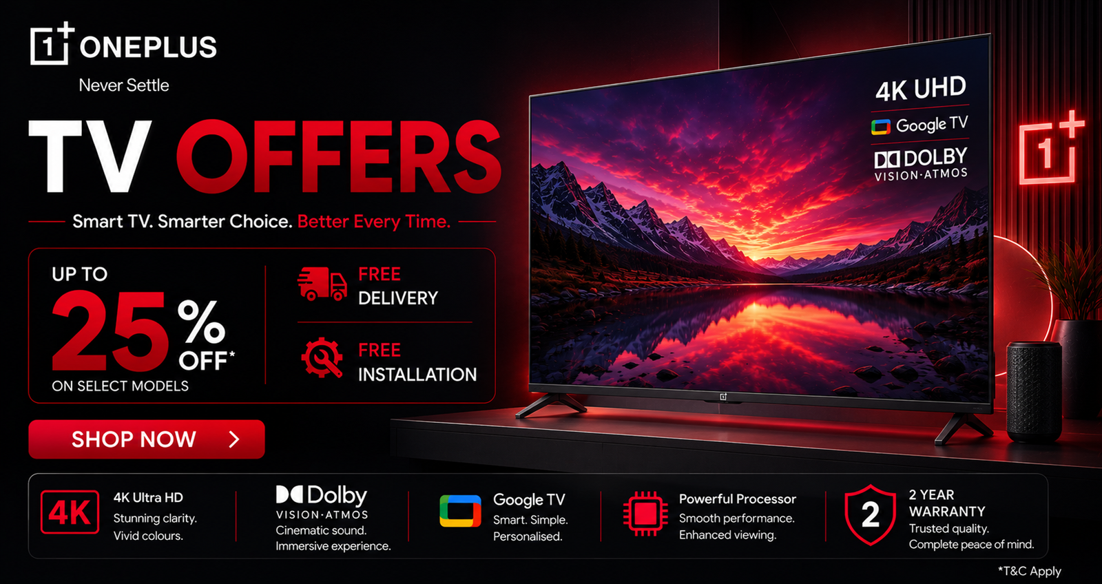 OnePlus Televisions