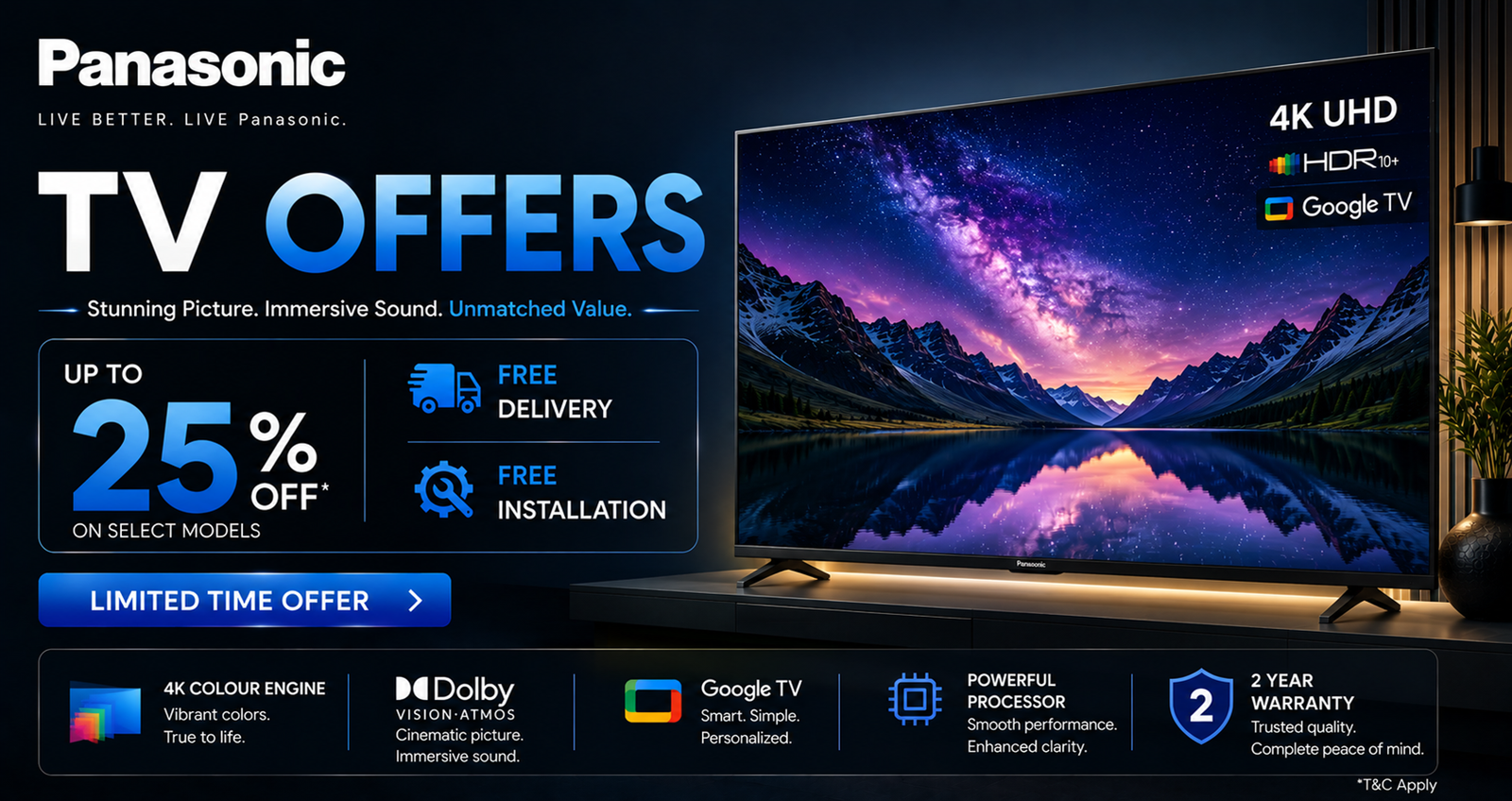 Panasonic Televisions