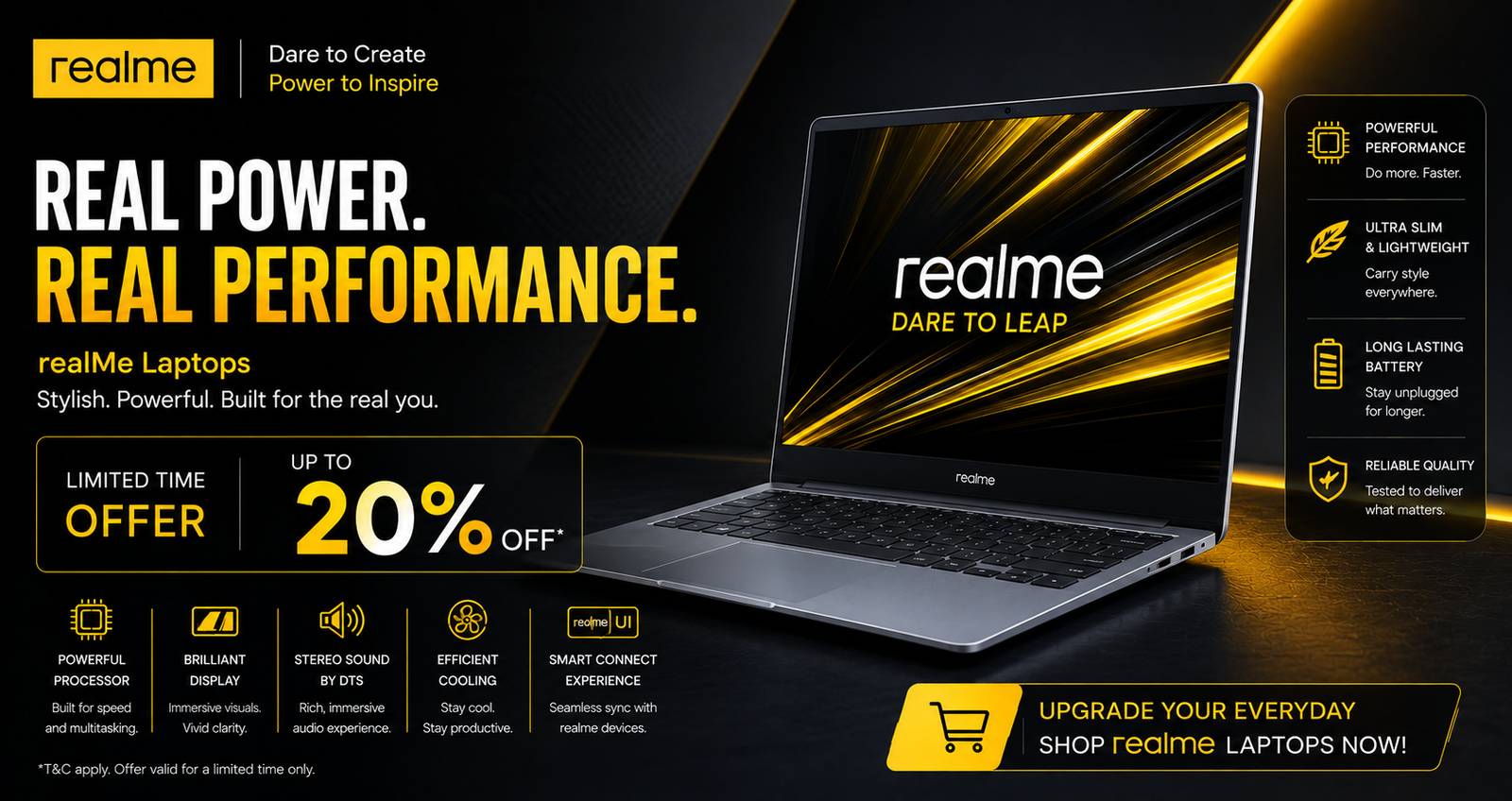 realMe Laptops