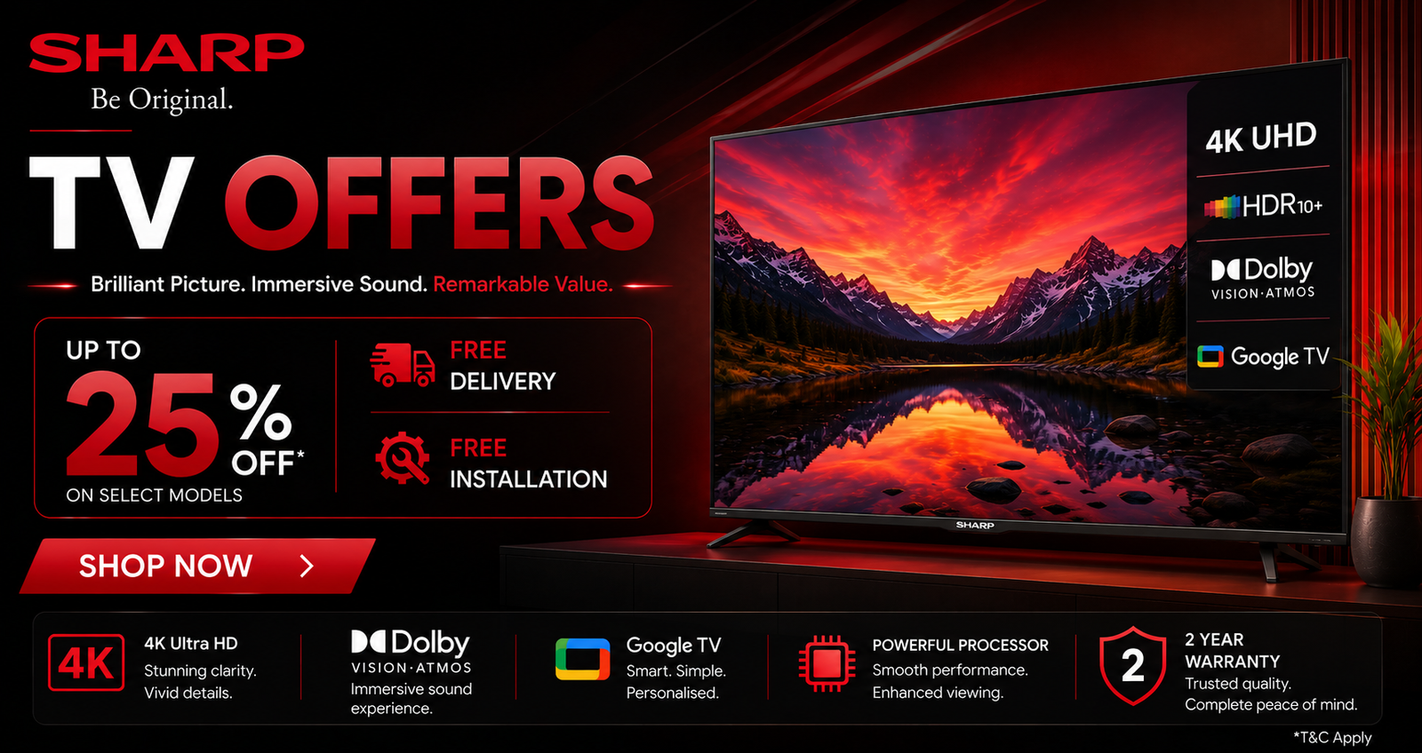 Sharp Televisions