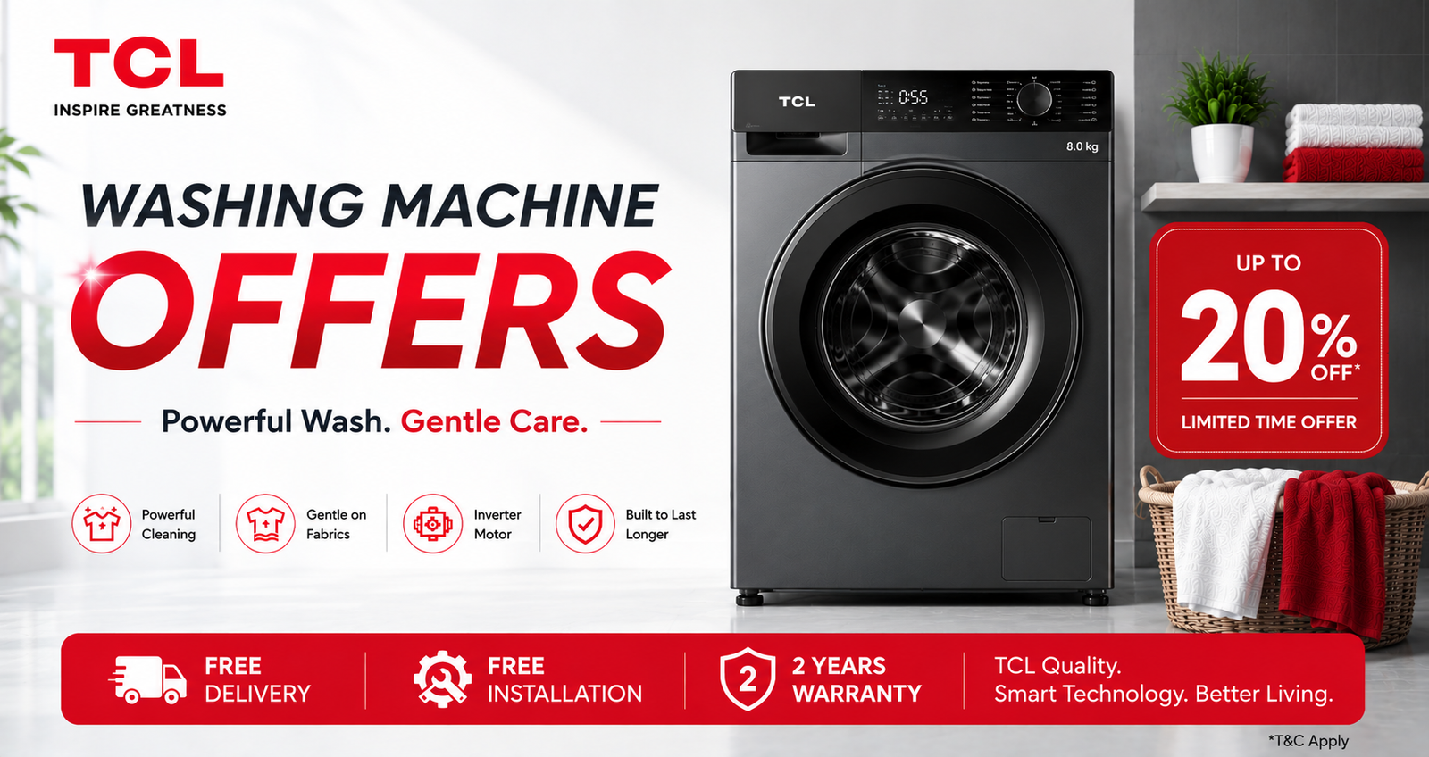 TCL Washing Machine