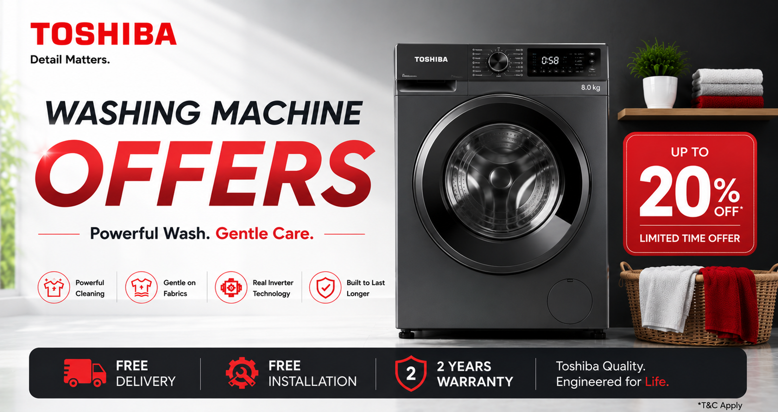 Toshiba Washing Machine