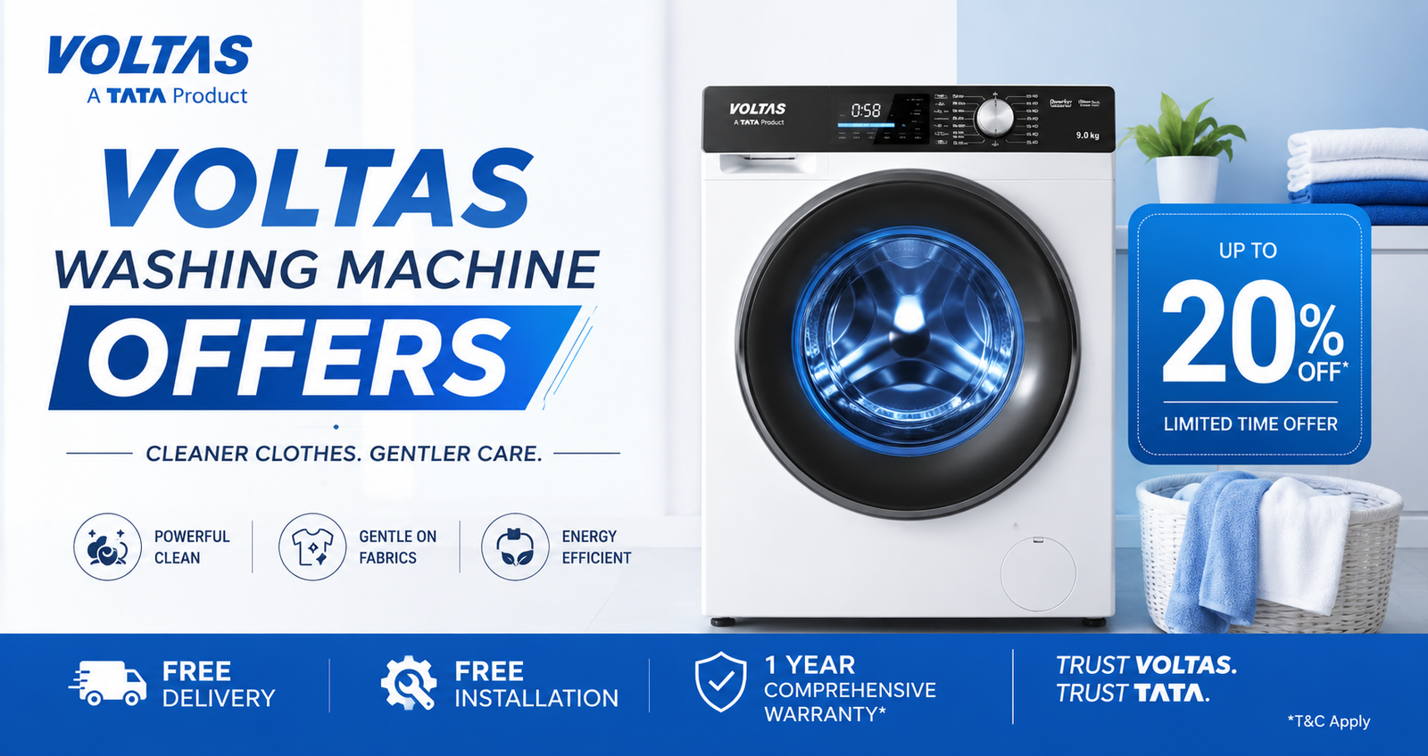 Voltas Washing Machine